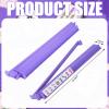 LaRandom 4 Pcs 18.7 Inch Purple Acrylic Mahjong Tile Racks with Pushers for Game Night American Mahjong Racks Tile Set for Mah Jong Lovers and Beginners view 2