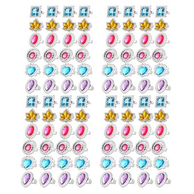 S & E TEACHER'S EDITION Princess Rings for Kids, 96 Pcs