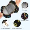 Space Planet Black Pattern Pacifier Case for Travel Clip-On Pacifier Holder Baby Pacifier Pod for Diaper Bag Stroller Baby Essentials view 4