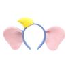 BIYAER Elephant Ears Headband Soft Cartoon Animal Hairband Makeup Washing Face Hair Hoop Lovely Costume Unisex Photo Props Blue view 1