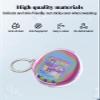 Case for Tamagotchi Uni with Lanyard, Hard PC Transparent Protective Cover, Shockproof Anti-Scratch, Full Protection Shell for Tamagotchi Uni, Clear Purple view 3