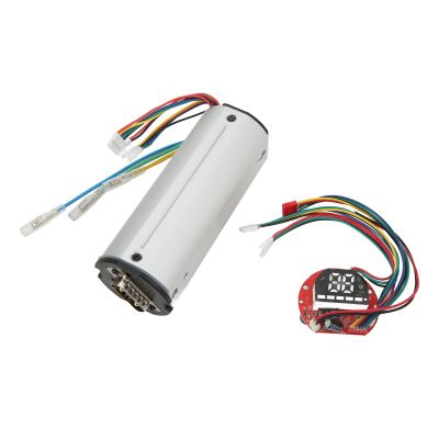 Eminchu 36V 17A Electric Scooter Motor Controller Set, Aluminium Alloy Speed Controller with Display Panel, Heat Dissipation for HX X7 Model Scooter