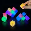27PCS Light Up Magnetic Building Bricks, DIY LED Light Magnetic Brick Sets, 2x2 Light Up Magnet Cubes, Classic Building Block Accessories Kit view 1