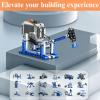 5in1 Building Blocks Motor Kit, Powerful Motor Set with Advanced Remote Control Functionality, Wide Compatibility with Most Stud-Based Construction Bricks view 3