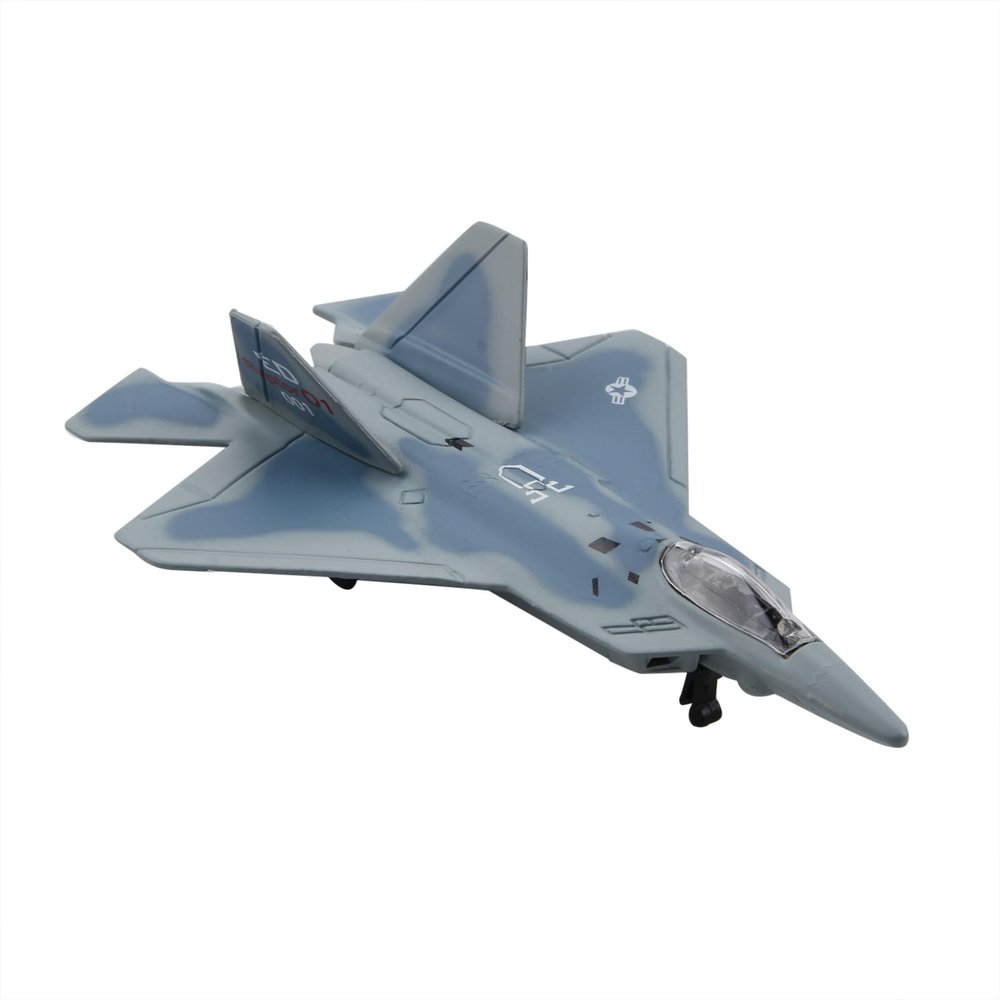1/160 Scale United States Air Force Martin F-22 Raptor Fighter Model Alloy Model Diecast Plane for Collection US