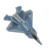 1/160 Scale United States Air Force Martin F-22 Raptor Fighter Model Alloy Model Diecast Plane for Collection US view 3