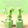Kazuiyia Lizard Button, Lizard Keychain Sound, Rechargeable LED Light & Realistic Croak, Portable Stress Reliever & Sensory Fun (4PCS) view 2