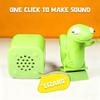Kazuiyia Lizard Button, Lizard Keychain Sound, Rechargeable LED Light & Realistic Croak, Portable Stress Reliever & Sensory Fun (4PCS) view 4