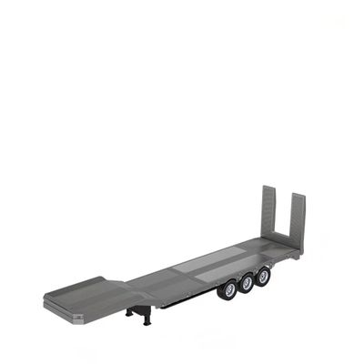 Mechryptic 1/18 Scale Semi-Trailer Flatbed for 770S Heavy Duty Tractor Truck, RC Truck Accessories, Collectible Model for Adult