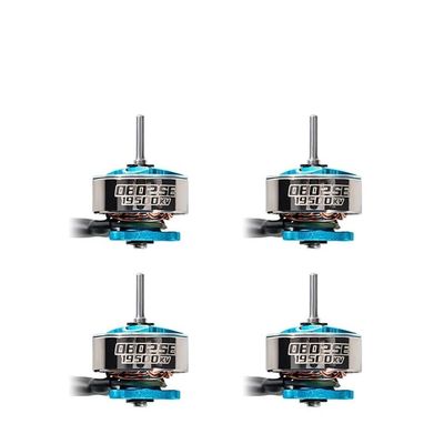 0802SE 19500KV 23000KV Brushless Motor for 1S Tinywhoop 65mm 75mm FPV Bwhoop Drone 1.8g Lightweight Power Alignment 4Pcs(0802SE 19500KV)