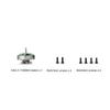 1202.5 11000KV Brushless Motor for 1-2S 2. inch Toothpick 3 Long Range FPV 9x9mm Pattern 4Pcs view 4