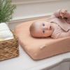 Crane Baby Violet Daisy Tuck Quilted Changing Pad Cover, Pink Diaper Changing Pad Cover, Pink Nursery Decor for Girls, Fits Standard Size, Machine Washable and Dryable, Soft Cotton Exterior view 3