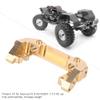 1/10 Scale RC Crawler Front Bumper, Brass Durable, Bumper Bracket Set Tie Rod Assembly for Off-Road Racing Enthusiasts and Hobbyist Crawling Scenarios view 4