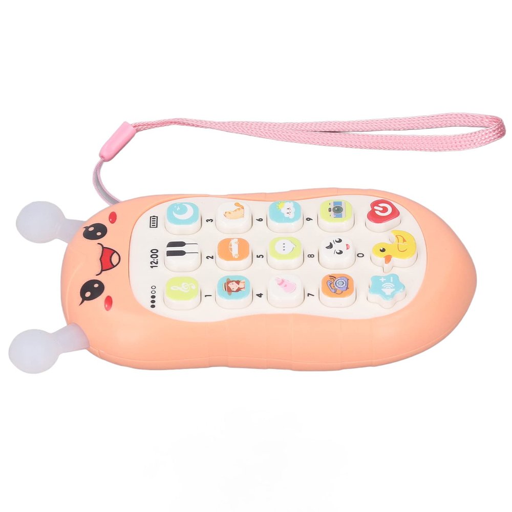 Alomejor Baby Musical Toy, Interesting Volume Adjustable Music Phone Toy Soft Multifunctional for Children (#1)