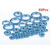 32-Piece Blue Sealed Bearing Kit Compatible with, 2.0, TRA86086-4, and Other 1/10 Scale RC Crawler Car Models view 4