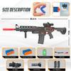 Electric Automatic Toy Gun for Toy Guns Sniper Soft Bullets [Shoot Faster] Burst Soft Bullets Toy Foam Blasters & Guns with 100 Nerf Sniper Darts, Gifts for Kids Boys view 4