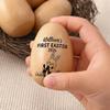 E EntrySanddie Personalized First Easter Musical Easter Egg Shaker for Babies, Bunny Laser Engraved Engraved Wooden Egg Shakers, Easter Basket Stuffer view 4