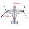 1/72 Scale US Air Force V-22 Osprey Helicopter Model Alloy Model Diecast Plane for Collection US view 3