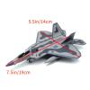 1/100 Scale United States Air Force F-22 Raptor Fighter Model Alloy Model Diecast Plane for Collection US view 2