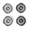 1.9 Inch RC Wheels,Upgrade All Terrain Performance,Aluminum Alloy Rims for 1/10 Scale Crawler Vehicles Off-Road Enthusiasts Racing and Trail Exploration view 3