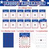 4th of July Bingo Game Set for 24 - Patriotic Party Activities, Independence Day Games for Family Reunion, School & Classroom Decorations 5" x 7" Cards view 3