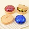 1Pc Colorful Dumpling Stress Balls Fidget Toys - Stress Relief, Slow Rising, Simulated Steamed Bun Sensory Toy for Office Home Relaxation, Soft Ball Bun Squeeze Fidget Toy Red view 4
