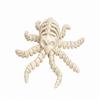 Articulated Flexible Skeleton Octopus: 3D Printed (Bone White) view 1