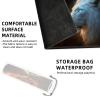 for MTG/TCG Playmat - 28x16 Inch Trading Card Game Mat with Reinforced Stitched Edges,Non-Slip Rubber Base and Free Storage Bag,Large Desk Mat,Fire Ice Lions view 4