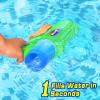Super Water Gun for Kids Adults: 2 Pack Super Water Gun Soaker 1200cc Squirt Blasters with Impressive Range - Ideal Toys for Boys Girls Summer Outdoor Swimming Pool Water Toys Fun - Green view 2