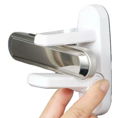NestGuard Door Lever Lock, Milky White, 1 Pack