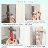 NestGuard Door Lever Lock, Milky White, 1 Pack view 2