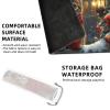 for MTG/TCG Playmat - 24x14 Inch Trading Card Game Mat with Reinforced Stitched Edges,Non-Slip Rubber Base and Free Storage Bag,Large Desk Mat,Cute Christmas Kitten view 4