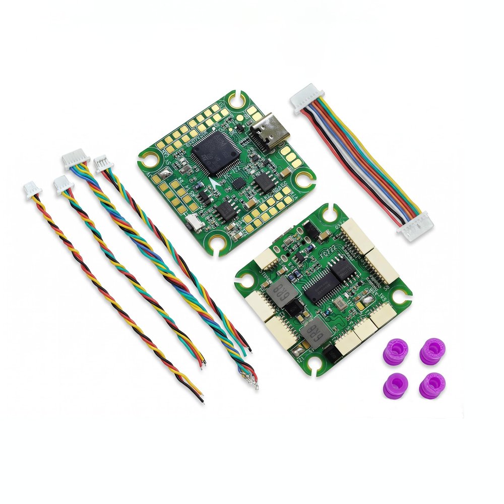 DYS F7 F722 Flight Controller 30x30 AM32 65A 4in1 2-8S Brushless ESC for Racing Drone Freestyle FPV Drone Quadcopter (FC722)