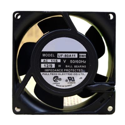 for UF-18JA23 AC 115V 50/60Hz 12/9W 8cm 8038 80x80x38mm Axial Cooling Fan
