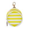 Yellow Stripe Pattern Pacifier Case for Travel Clip-On Pacifier Holder Baby Pacifier Pod for Diaper Bag Stroller Baby Essentials view 1