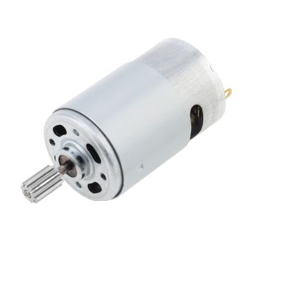 10 Teeth RS550 DC Motor 12V/24V 12000/18000/4000rpm Electric Kids Ride On Car SUV Parts for Remote Control(30000RPM Medium Gear,24v)