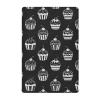 Dessert Cupcakes Cherries Black Baby Crib Sheets for Boys Girls Breathable Nursery Sheet Fits Standard Crib Mattress for Newborn Infant Kids Bed Room M view 1