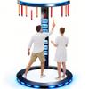 Zumic Hand Eye Coordination Catching Stick Game, Supports 2-Player Challenges, 3 Modes, 10 Speed Levels, MP3, LED Lights, Reflex Stick Game for Parties, Business Events, GameRooms view 1