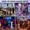 Zumic Hand Eye Coordination Catching Stick Game, Supports 2-Player Challenges, 3 Modes, 10 Speed Levels, MP3, LED Lights, Reflex Stick Game for Parties, Business Events, GameRooms view 3