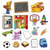 Ai fsem 16 Pcs If You Take a Mouse to School Flannel Board Stories for Preschool Classroom Must Haves Felt Wall Activities Toddler Classroom Toys view 1