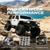 ARRIS 1/24 RC Crawler, RCX24 RC Rock Crawler 4x4 4WD RC Jeep Truck, 2.4GHz Remote Control Off Road Car with 2 Batteries & LED Lights for Adults, Hobby Grade RTF Toy Vehicle Gifts view 3