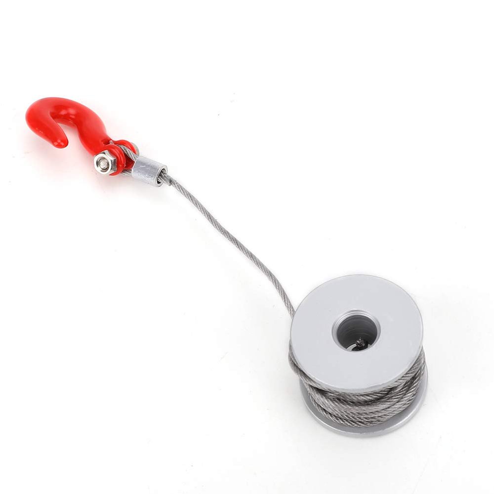 RC Crawler Winch, 25T Aluminum Alloy Servo Winch Roller Upgrade for Off-Road RC Car Modification, Hobbyist Crawling and Remote Control Vehicle Enthusiasts