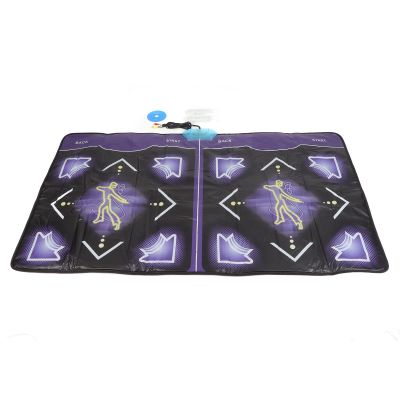 SUNGOOYUE Dance Mat, PVC Non Slip Fabric Double Dance Floor Mat with Handle and 512MB Memory Card, for Kids and Adults Home Use Parent Child Interaction (US Plug)