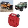 Alomejor Simulation Mini Fuel Alloy Mini Fuel RC Crawler SCX10, YIKONG VS4 10 D90 RC Car (Red) view 2