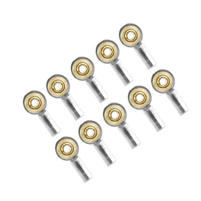 10Pcs Metal M2 Link Tie Rod End Ball Joint Buckle Steering Pushrod for rc Car Boat Upgrade Parts RC Links Linkage