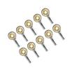 10Pcs Metal M2 Link Tie Rod End Ball Joint Buckle Steering Pushrod for rc Car Boat Upgrade Parts RC Links Linkage view 1