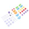 Keenso 51 Pcs Magnetic Trains Set, ABS Building Materials, 3D Anti Gravity Track Playset with Motorized Trains for Kids and Boys view 4