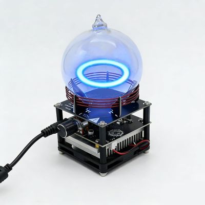 MJDHS Diy Plasma Light-Up Ring Kit, Ring Circuit Plasma Ring Driven Plasma Ball, Science Experiment Tool, Suitable For Home Decor, Unique Science Gift And Science Demonstration, Etc(Size:13cm/5.1inch)