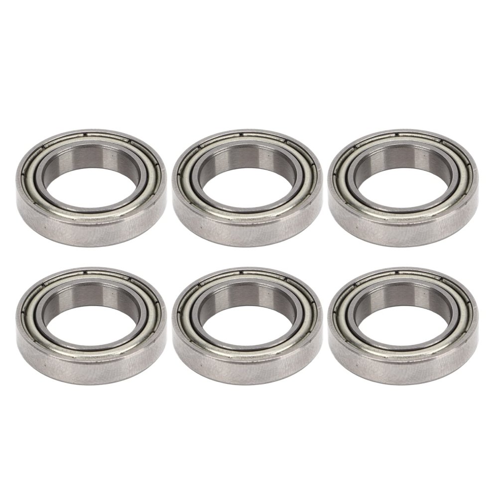 6Pcs 15x24x5mm Steel Ball Bearings for RC Car, High - Speed Low - Friction RC Ball Bearings Compatible with ZD Racing MX - 07 1/7 RC Truck