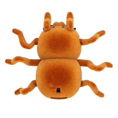 Alomejor Remote Control Spider Toy, Dual Mode Wall Climbing Electronic Animal Toy with Movement, for Kids and Adults Interactive Play (Brown)